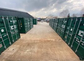 Derby Self Storage Containers