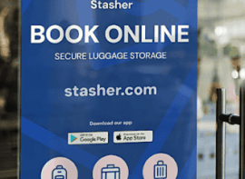 Stasher Luggage Storage – Manchester City Centre Portland Street