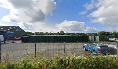 White Caravan Storage Anglesey, North Wales
