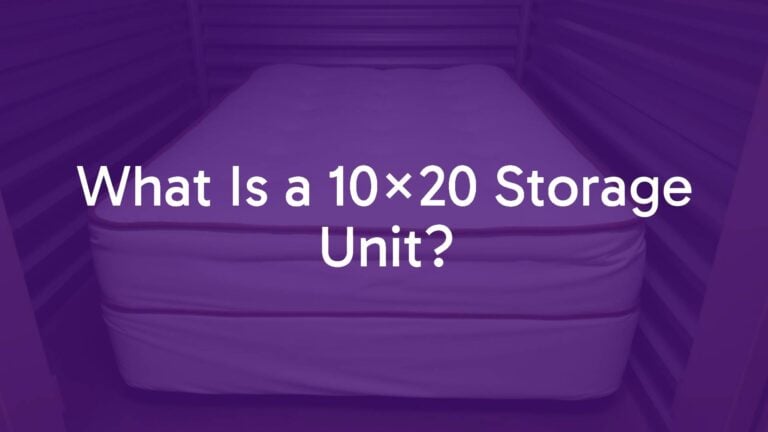 What Is a 10×20 Storage Unit?